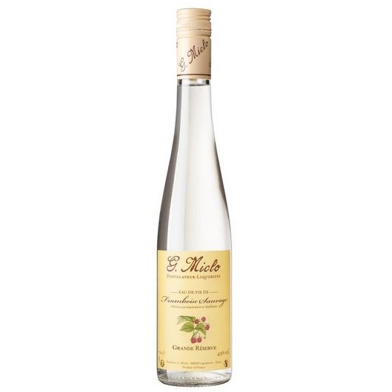 Framboise sauvage Miclo grande réserve - Eau de vie haut de gamme 35cl 43°