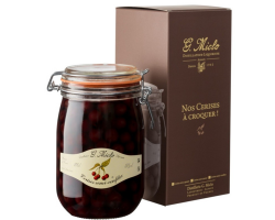 Cerises semi-confites Miclo 100cl 15° - Un délice alsacien