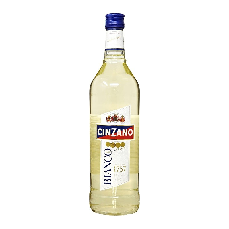 Cinzano Blanc Italie 100 cl 14° - Vermouth Blanc de Qualité