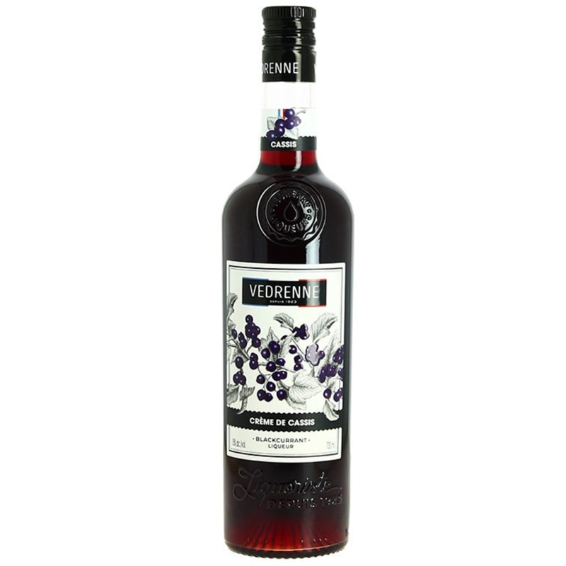 Crème de cassis Vedrenne 100 cl 15° - Apéritif Haut de Gamme