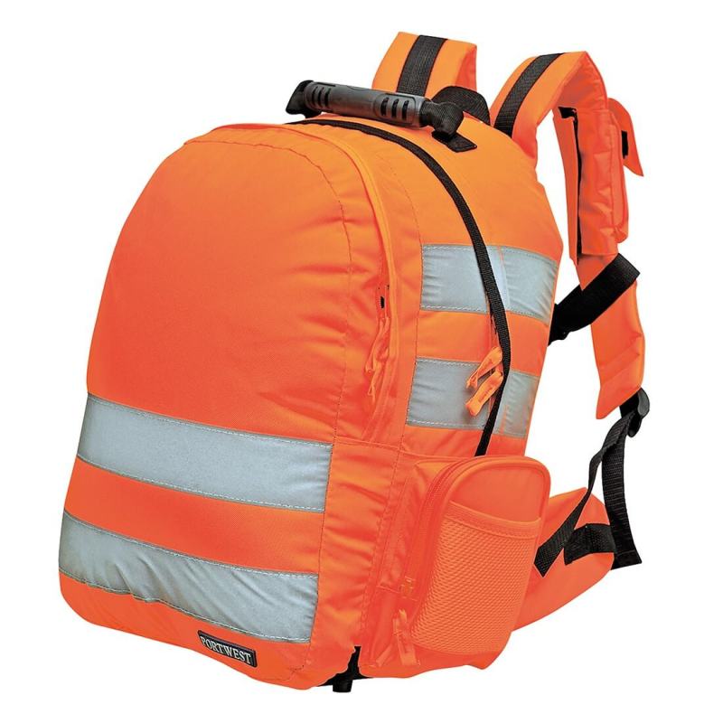 Sac à dos HI VIS anti-happement 25 litres Portwest - Sécurité et Confort