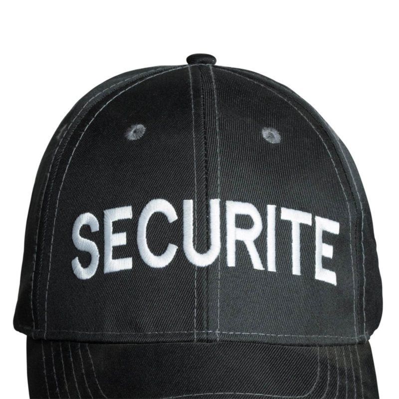 Casquette type baseball brodée Sécurité Nine Worths - Confort & Visibilité