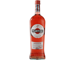 MARTINI Rosato Vermouth Rosé 100 cl - Apéritif Italien Premium