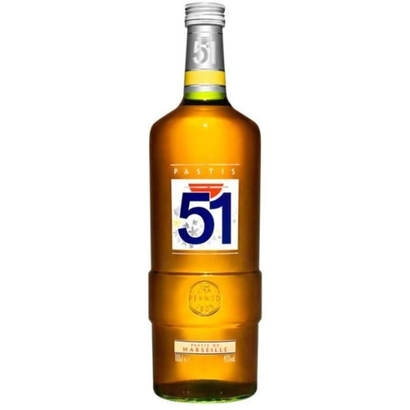 Pastis 51 - Apéritif anisé haut de gamme 100 cl | 45°