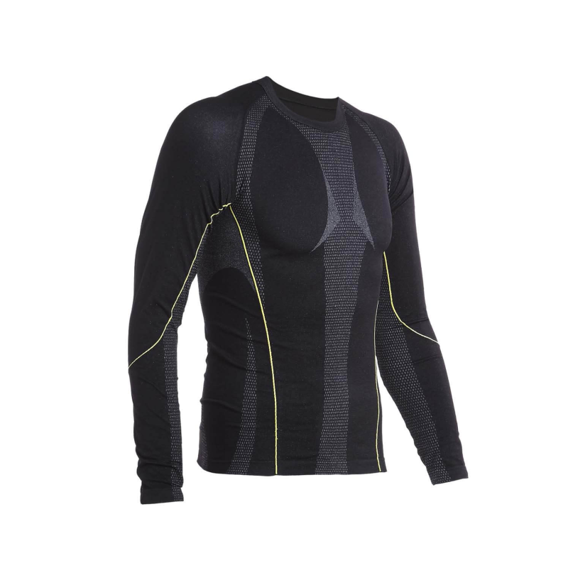 T-shirt manches longues Coolmax Caproni Nine Worths - Confort et performance