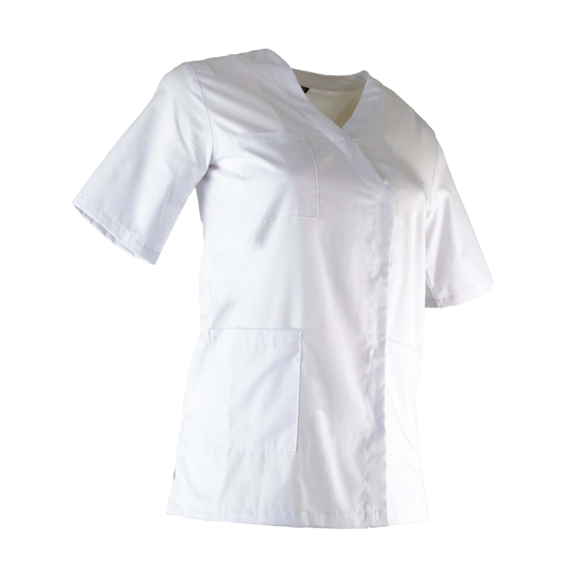 Tunique médicale manches courtes femme clinique LMA - Vêtements professionnels