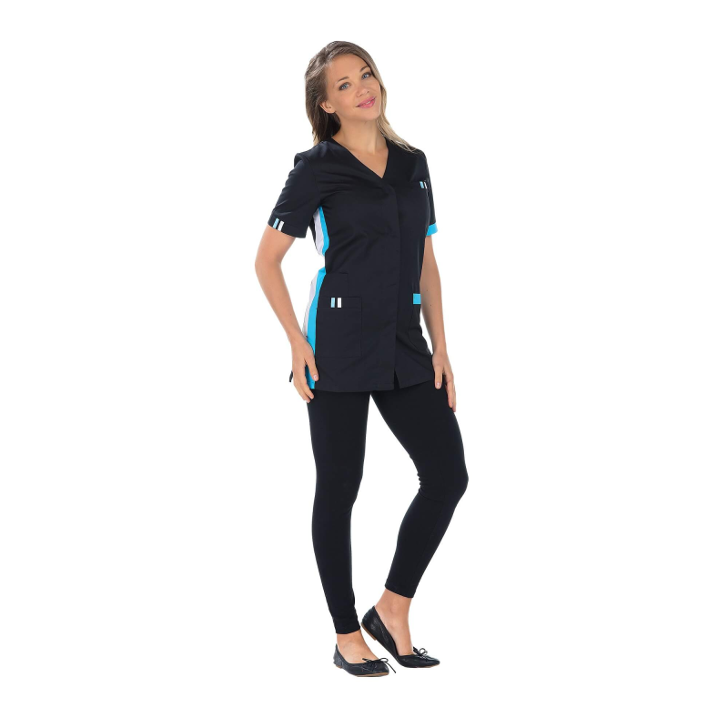 Tunique femme manches courtes Amelie Lotus - Élégance et confort