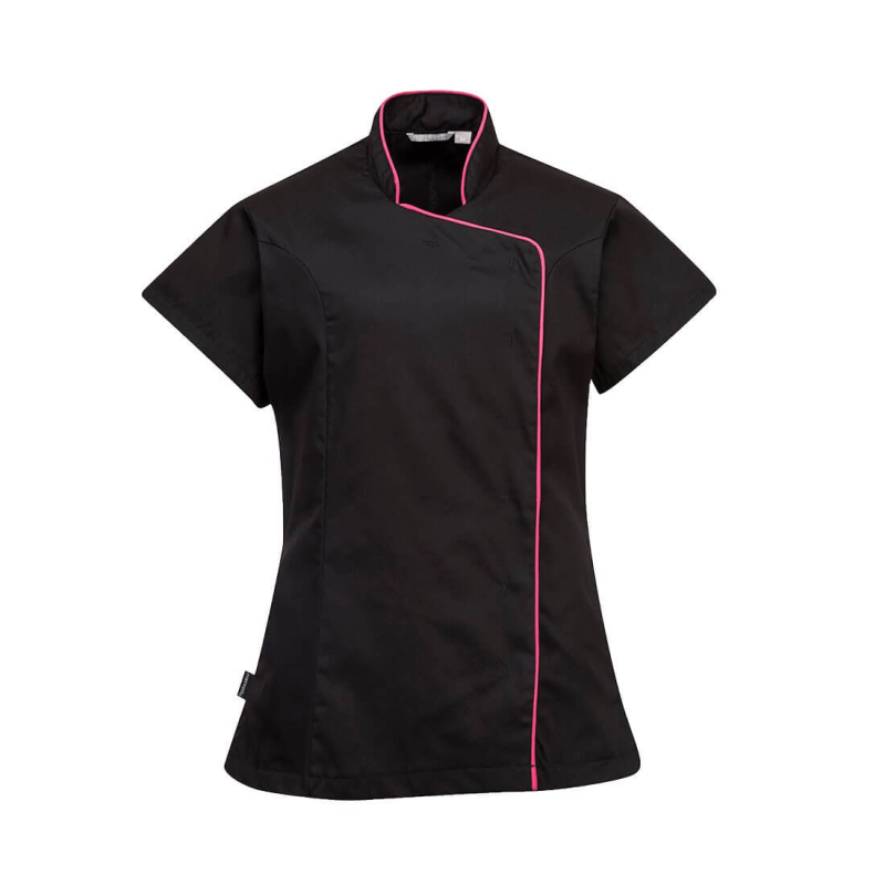 Tunique manches courtes femme travail wrap LW15 Portwest | Vêtements professionnels