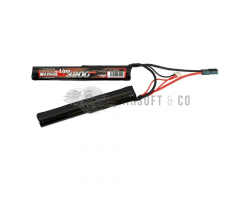 SWISS ARMS Batterie LiPo 7.4V 3200 mAh 25C / C26 - Performance optimale