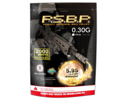 Billes 0.30 gr Standard - 2000 billes | Équipement Sportif