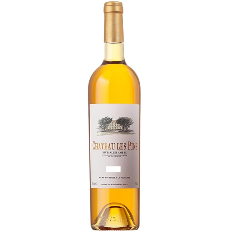 Rivesaltes Ambré Château Les Pins 2014 - Vin doux naturel d'exception