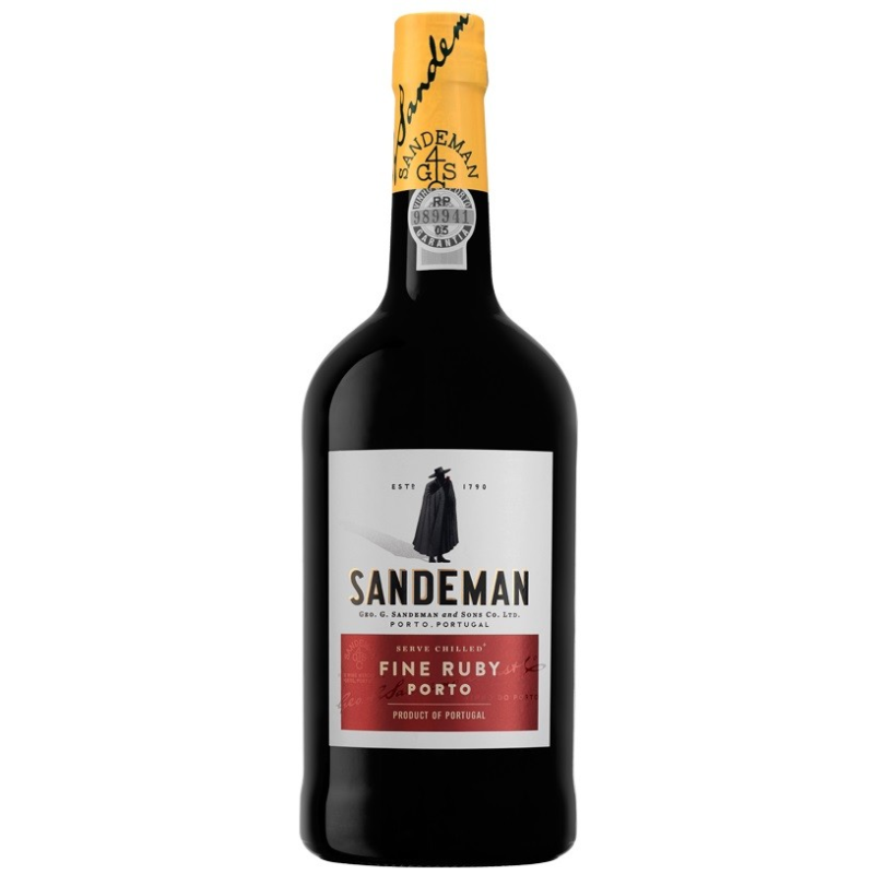 Découvrez SANDEMAN PORTO ROUGE RUBY 75 cl - Vin de Porto Haut de Gamme