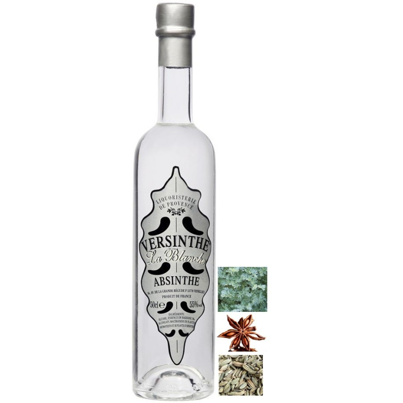 Versinthe la blanche absinthe 50cl 55° - Un goût raffiné