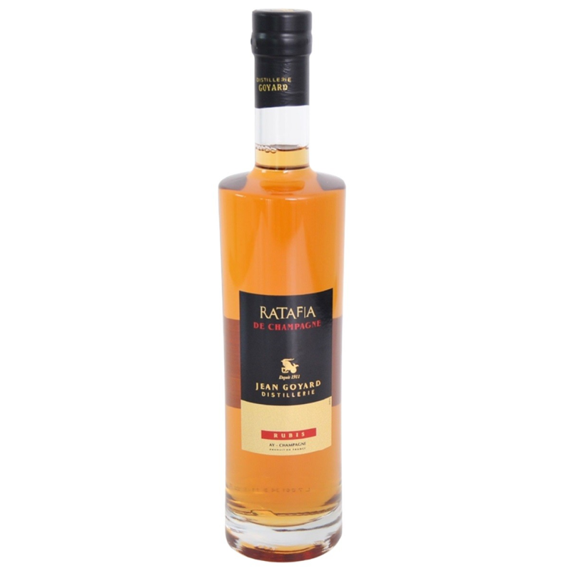Ratafia de Champagne Rubis J. Goyard 50cl - Élixir d'exception
