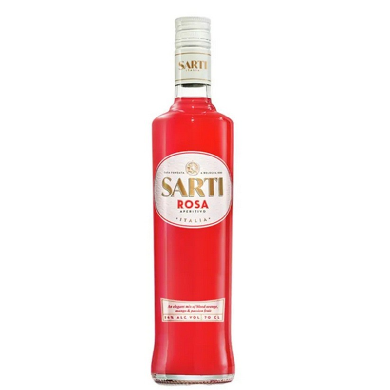 Sarti Rosa Apéritif Italie 70 cl 14° - Liqueur haut de gamme