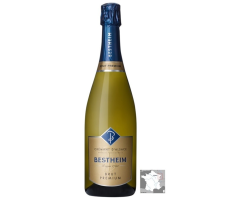 Crémant Bestheim Brut Premium Alsace AOC 75 cl - Vin Mousseux de Prestige