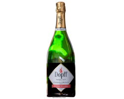Crémant Dopff cuvée Julien brut magnum Alsace AOP 150 cl - Vin effervescent haut de gamme