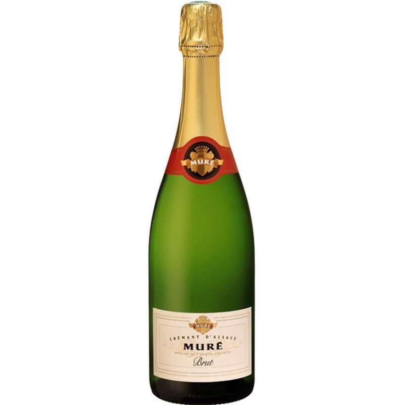 Crémant Muré brut bio Alsace AOC - Vin effervescent de qualité