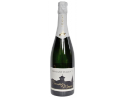 Crémant brut Domaine du Manoir Alsace AOP 75 cl - Vin effervescent de qualité