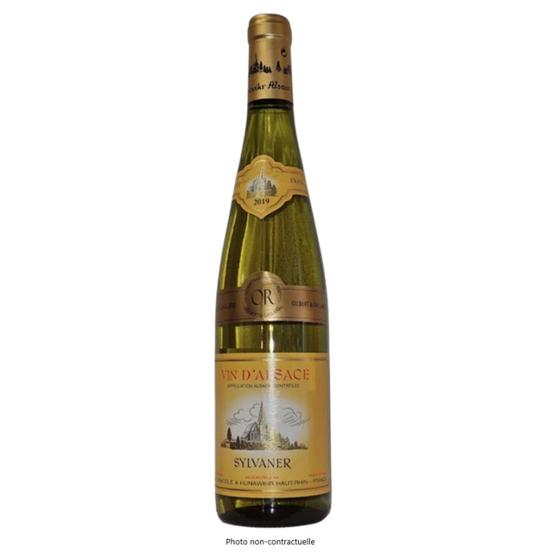 Sylvaner réserve médaille d'or 2023 - Vin blanc sec de Hunawihr