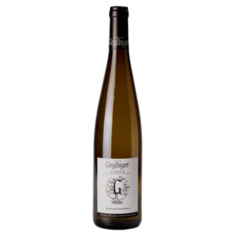 Gewurztraminer demi-sec Domaine Ginglinger bio 2024 | Vin d'Alsace