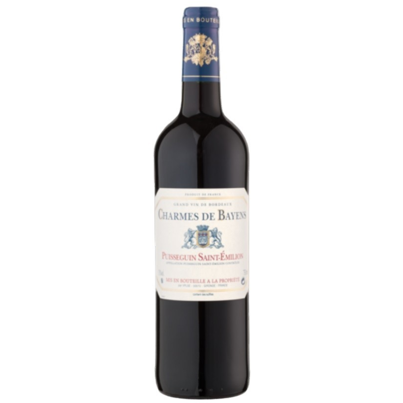 Charmes de Bayens Puisseguin-Saint-Emilion 2020 AOC - Vin Rouge Haut de Gamme