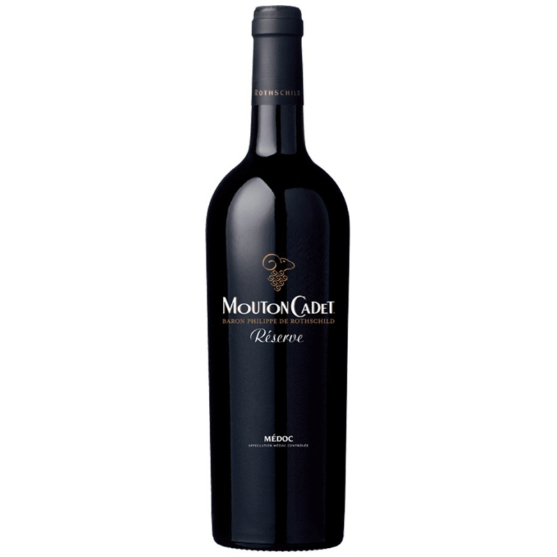 Mouton Cadet Médoc Réserve 2015 AOP - Vin Rouge Haut de Gamme