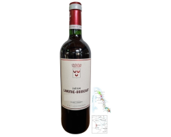 Lamothe Bouscaut 2017 - Vin Rouge Pessac Léognan AOC 75 cl