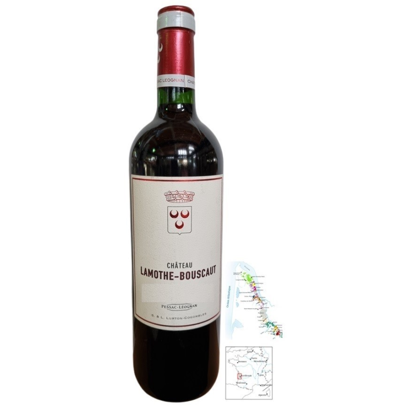 Lamothe Bouscaut 2017 - Vin Rouge Pessac Léognan AOC 75 cl