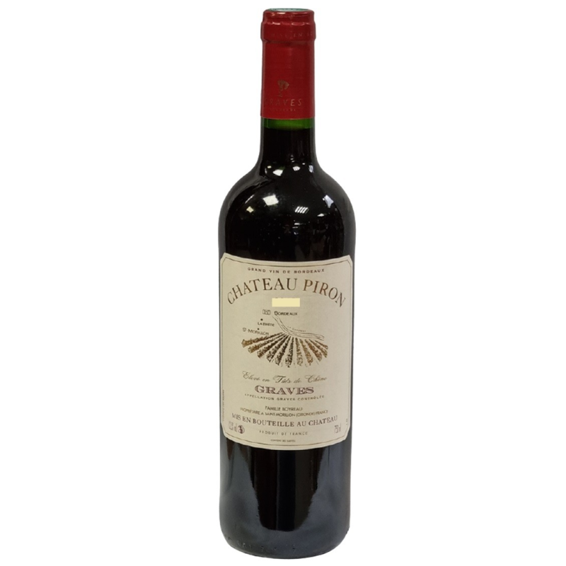 PIRON ROUGE 2018 GRAVES AOC - Vin Rouge d'Exception | 75 cl