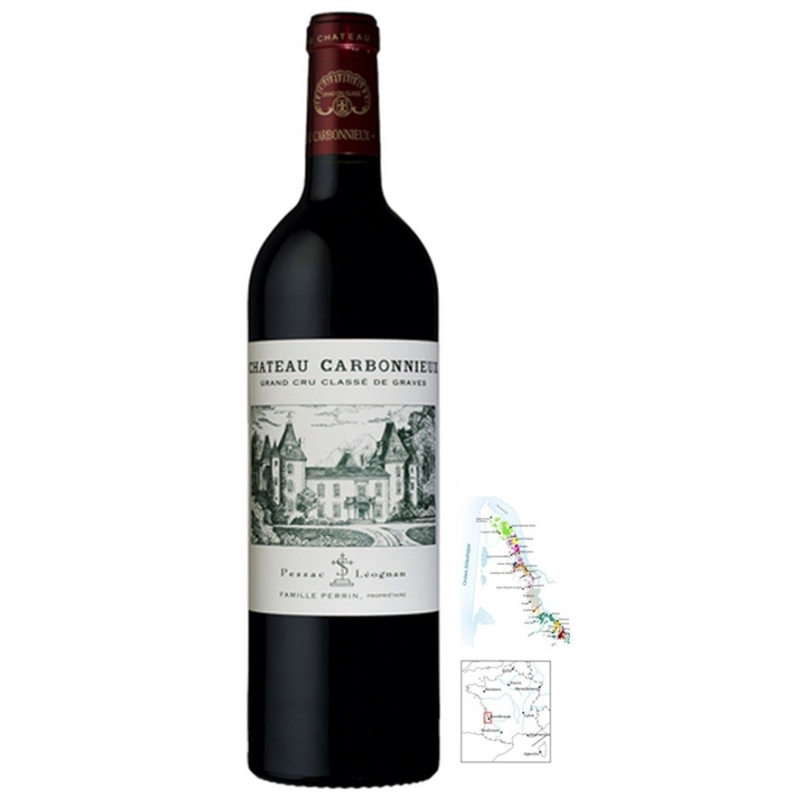 CARBONNIEUX ROUGE 2021 - Vin Grand Cru Pessac-Léognan 75cl