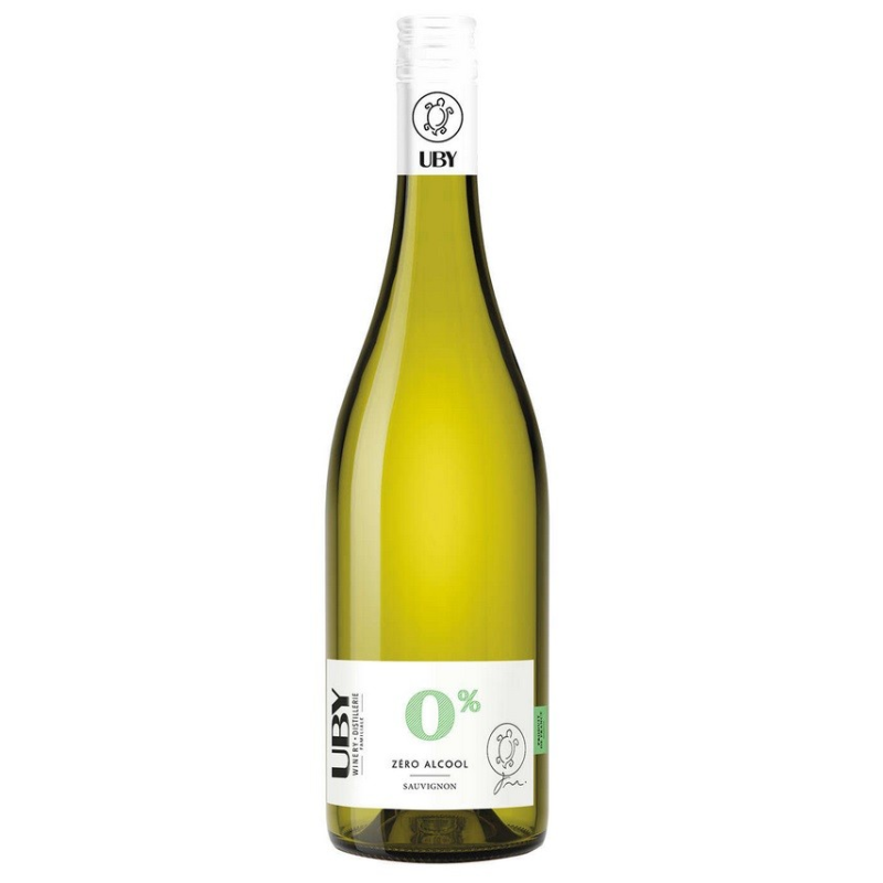 Uby Sauvignon Blanc sans alcool 75 cl - Vin haut de gamme