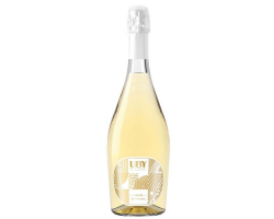 UBY Bulles Zero Alcool Blanc 75cl | Vin Effervescent de Gascogne