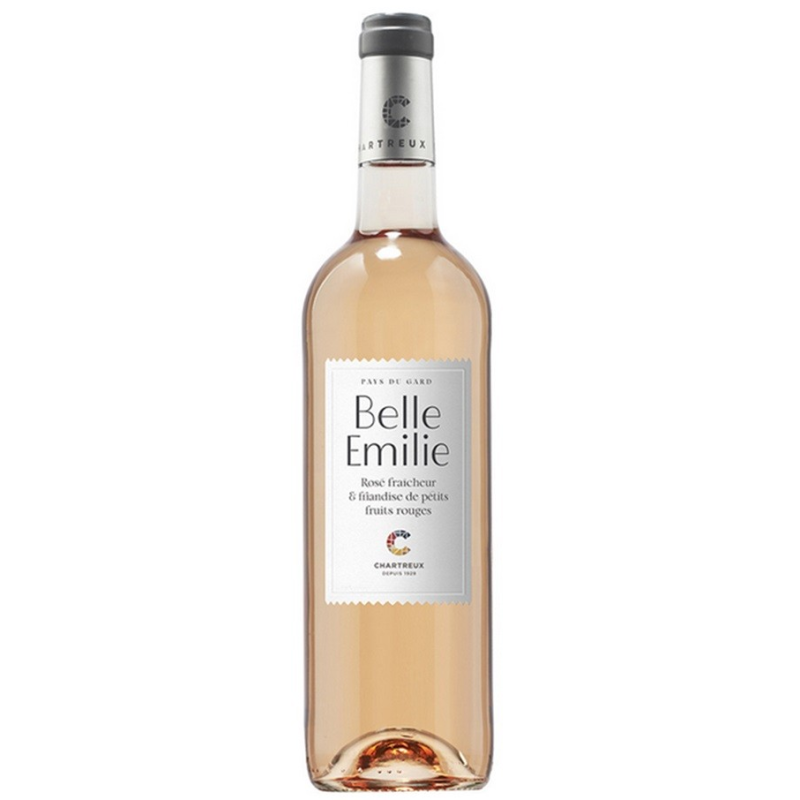 Bel Émilie Rose Cellier des Chartreux 2024 - Vin Rosé IGP Gard 75cl