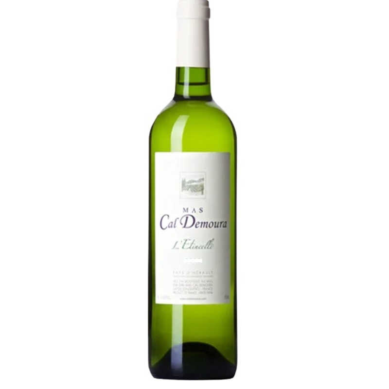 Hérault IGP L'Étincelle Mas Cal Demoura Blanc 2016 Bio - Vin Blanc d'Exception