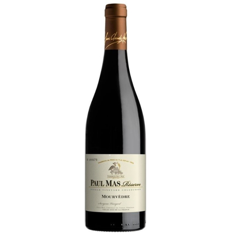 Achetez le Pays Oc IGP Mourvèdre Réserve Paul Mas 2023 - Vin Rouge d'Occitanie
