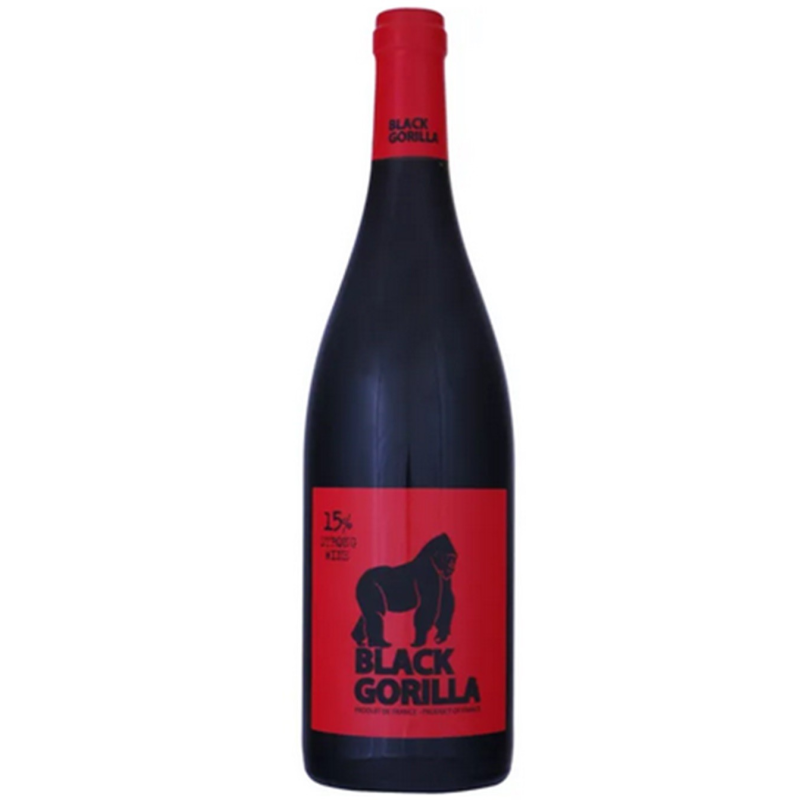 BLACK GORILLA ROUGE VIN DE FRANCE 75CL - Vin Rouge Haut de Gamme