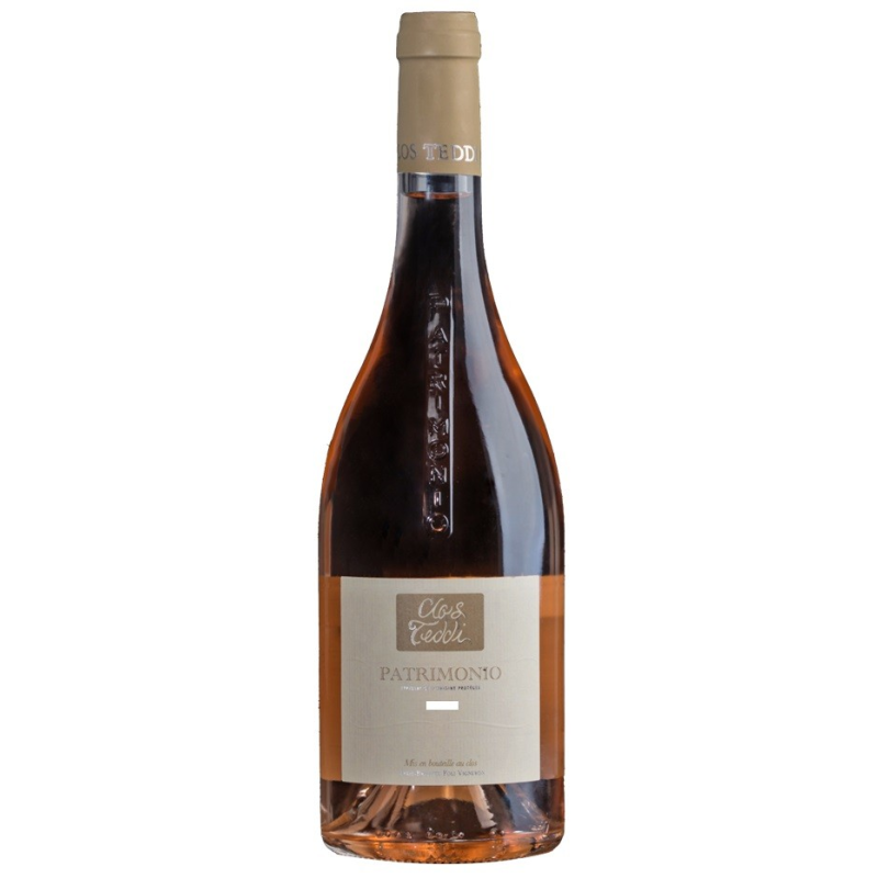 PATRIMONIO AOP CLOS TEDDI ROSÉ 2017 - Vin Rosé Haut de Gamme