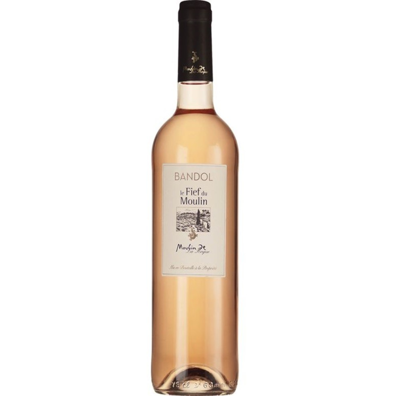 BANDOL AOC FIEF DU MOULIN ROSÉ 37.5 C - Vin Rosé de Provence
