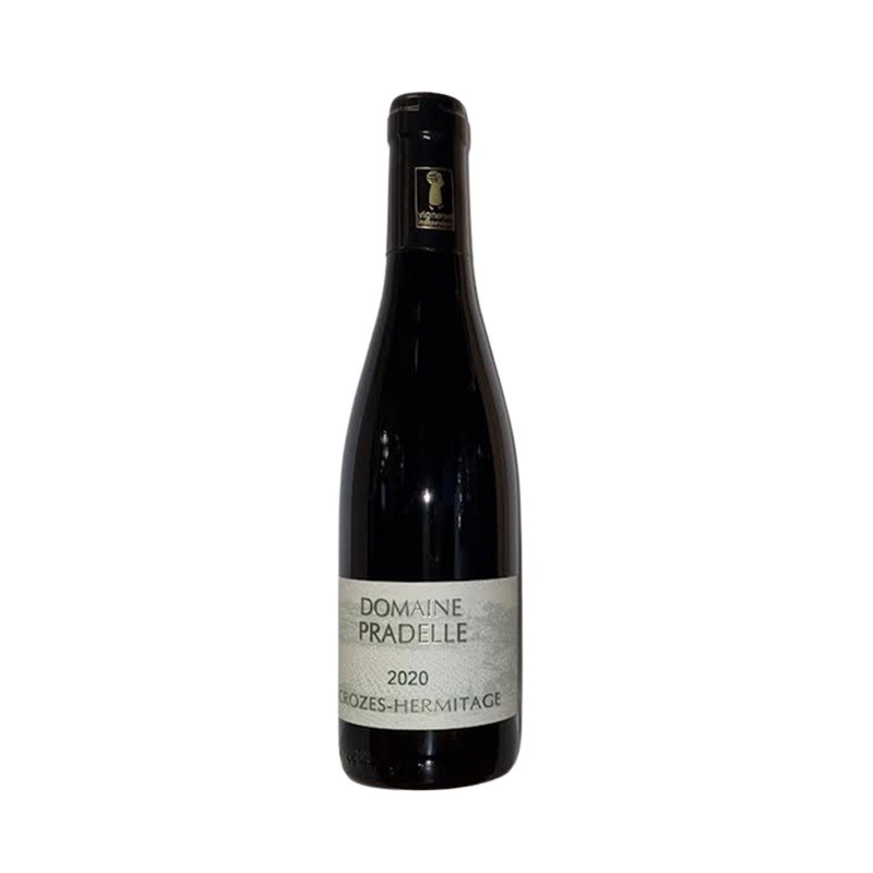 CROZES HERMITAGE AOC DOMAINE PRADELLE 37.5 CL 2020 - Vin Rouge de France