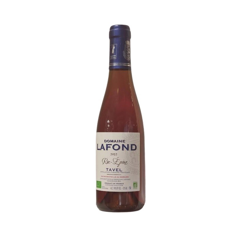 Tavel AOC Bio 37.5cl Roc Épine Domaine Lafond 2022 - Vin Rosé Haut de Gamme