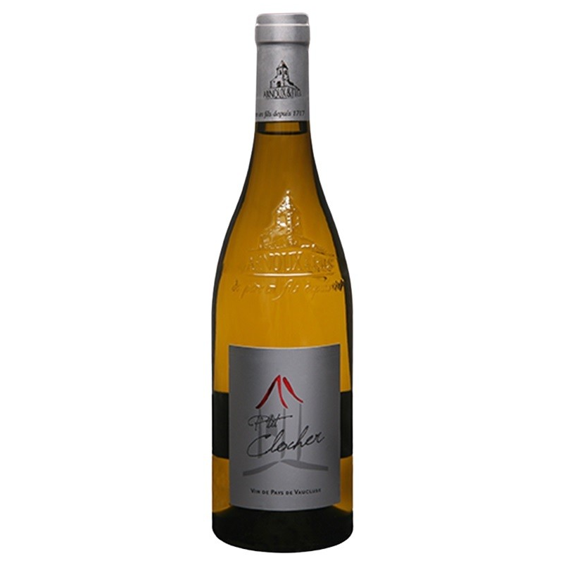 VAUCLUSE IGP P'tit Clocher Blanc 75cl - Vin Blanc Sec de Provence