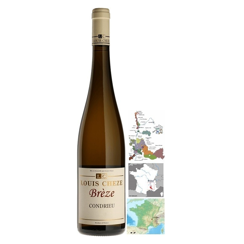 Condrieu AOC "Brèze" Louis Chèze 2024 - Vin Blanc Haut de Gamme