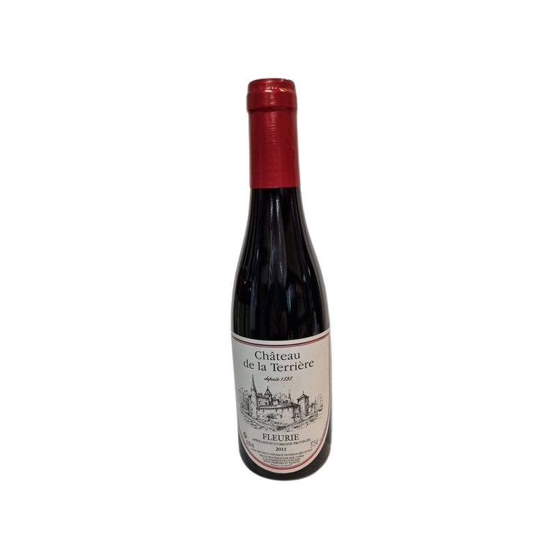 Fleurie AOC Château Terrière 37.5 cl 2011 AOP - Vin Rouge d'Exception