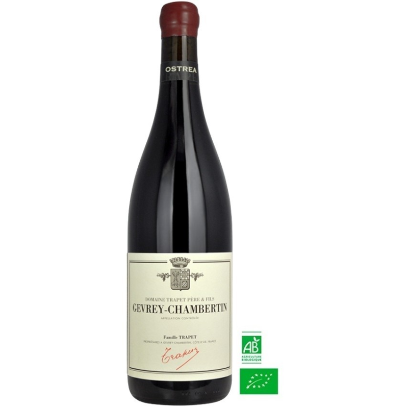 Gevrey Chambertin Ostrea Trapet 2021 AOP Bio 75cl - Vin Rouge de Bourgogne