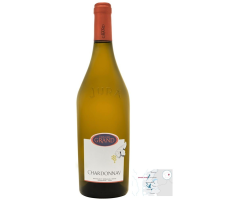 Chardonnay 2022 Côtes du Jura AOP Domaine Grand 75 cl - Vin Blanc d'Exception