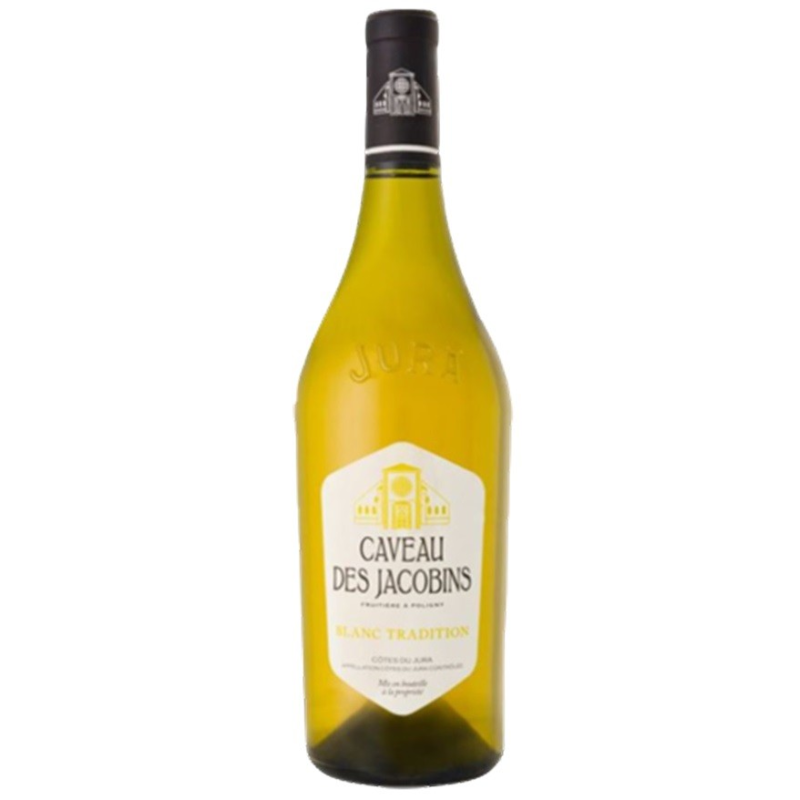 Côtes Jura Blanc Tradition Caveau des Jacobins AOC 75 cl - Vin blanc d'exception