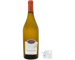 Tradition Blanc Domaine Grand Côtes du Jura AOP 2018 - Vin de qualité