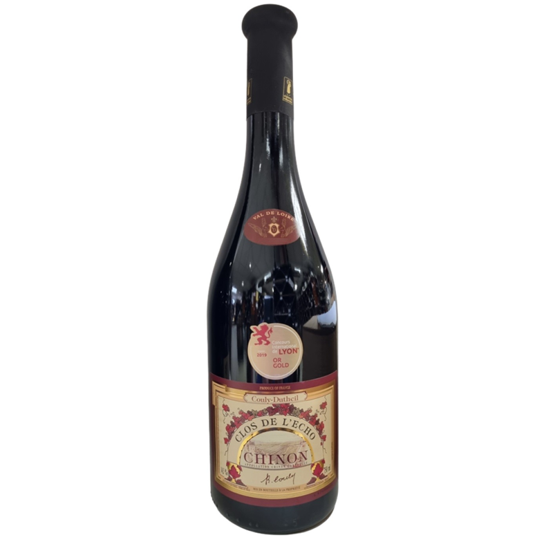 Chinon "Clos de l'Écho" 2019 Couly-Dutheil AOC - Vin Rouge Haut de Gamme