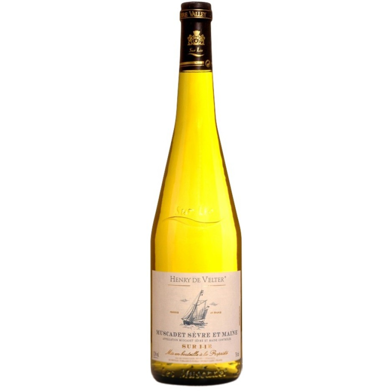 Muscadet Sèvre et Maine sur Lie Henri de Velter 75 cl 2022 - Vin blanc sec